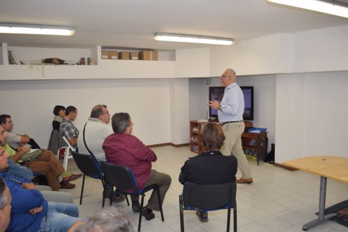 Un momento della presentazione.